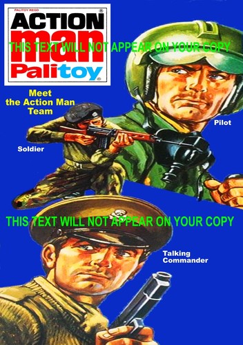 Vintage action man meet - man,