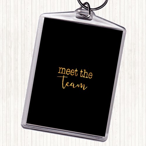 Black gold meet - black, quote